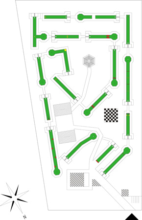 Plan der Anlage